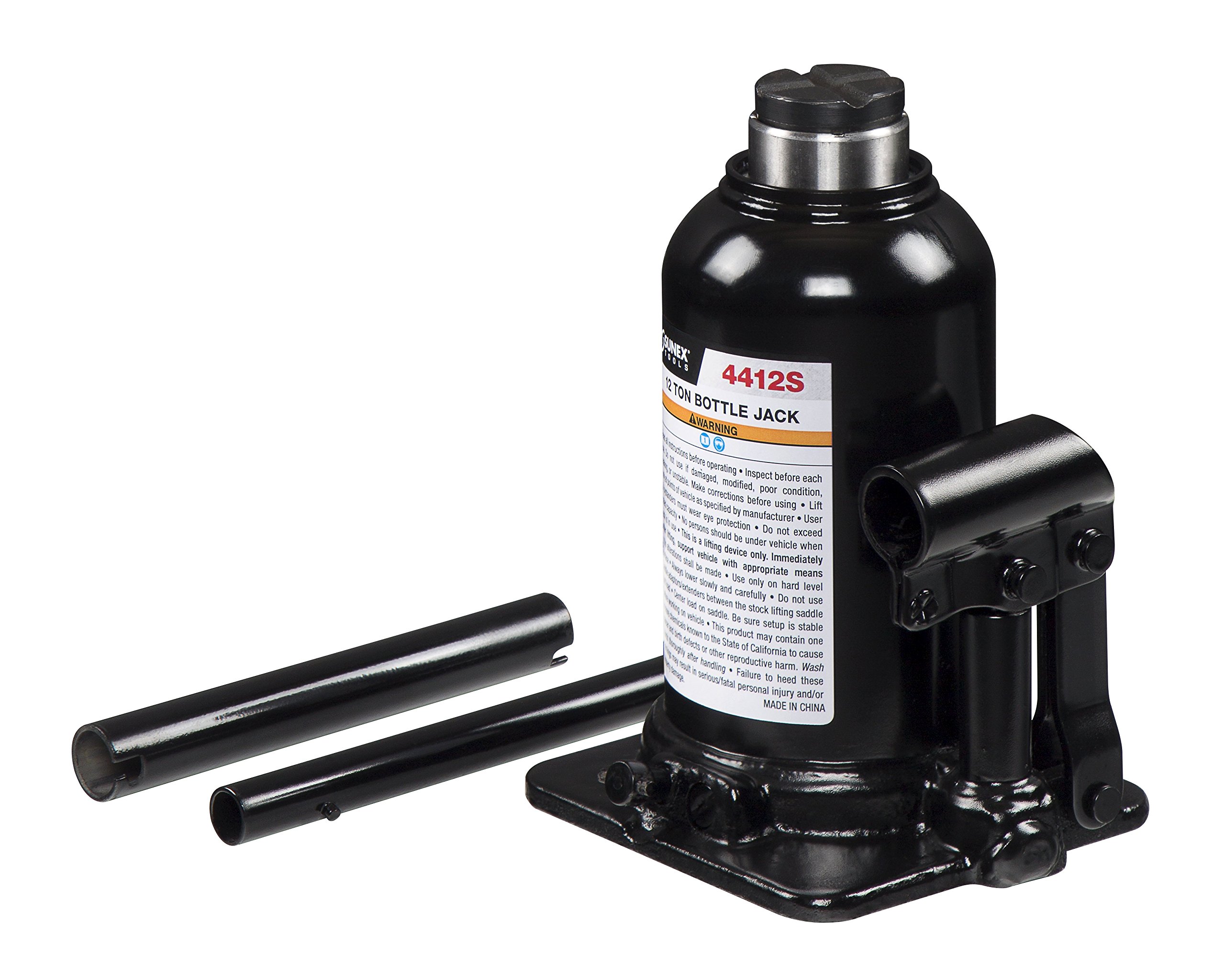 Amazon.com: Sunex 4412S Fully Welded Heavy Duty 12 Ton Short